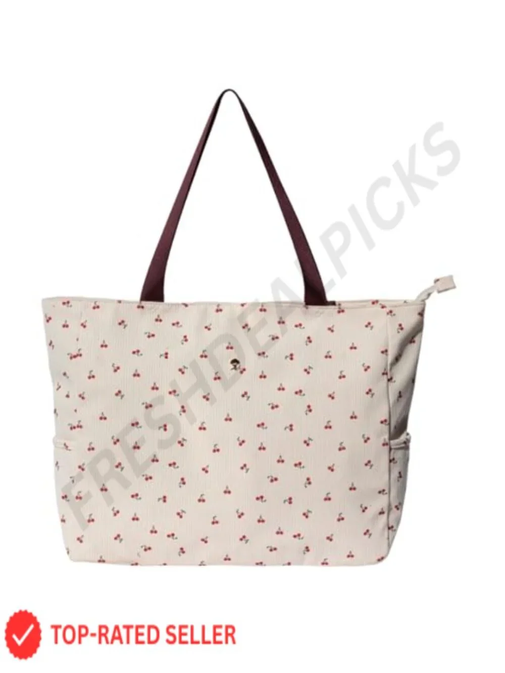 Oversize Water Resistant Tote Bag for Beach Gym Travel